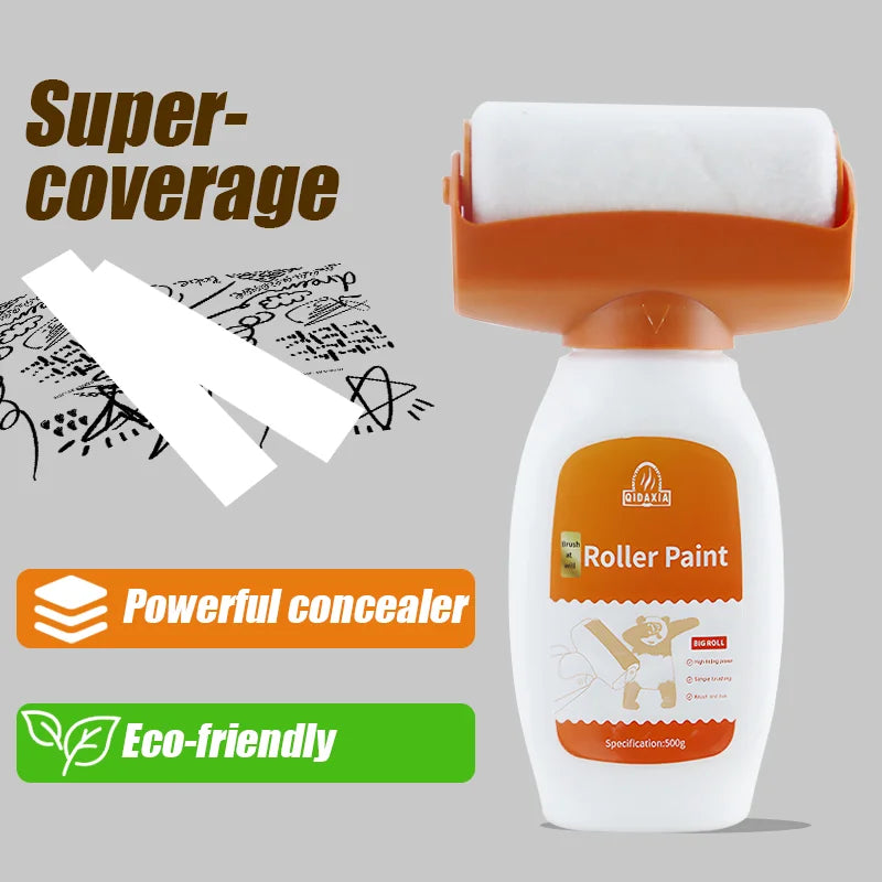 Clean walls in Dubai using easy wall repair roller